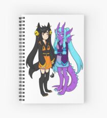 Blaze and Lunar Spiral Notebook
