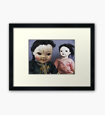 Dolls ll Framed Print