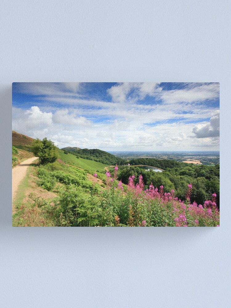 Alternate view of Malvern Hills : Glorious Summer Canvas Print