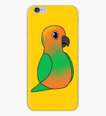 Orange und grüne Sonne Conure iPhone-Hülle & Cover
