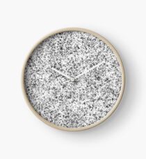 Schwarzes Muster-Design Uhr