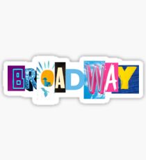 BROADWAY Sticker