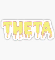 Theta Drip Sticker