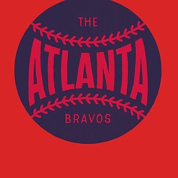 Bravos Baseball Braves Nickname Atlanta Baseball Shirt 