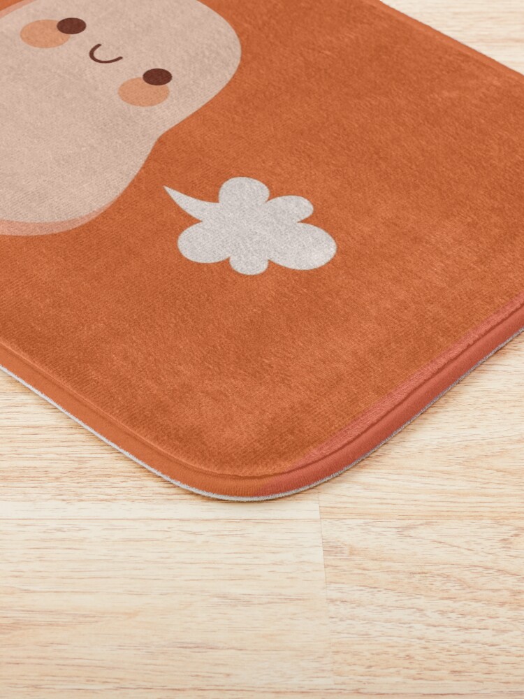 Alternate view of Baked beans farting Bath Mat