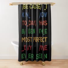 Radiohead - Videotape Shower Curtain