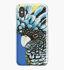 Black Cuckatoo iPhone Case