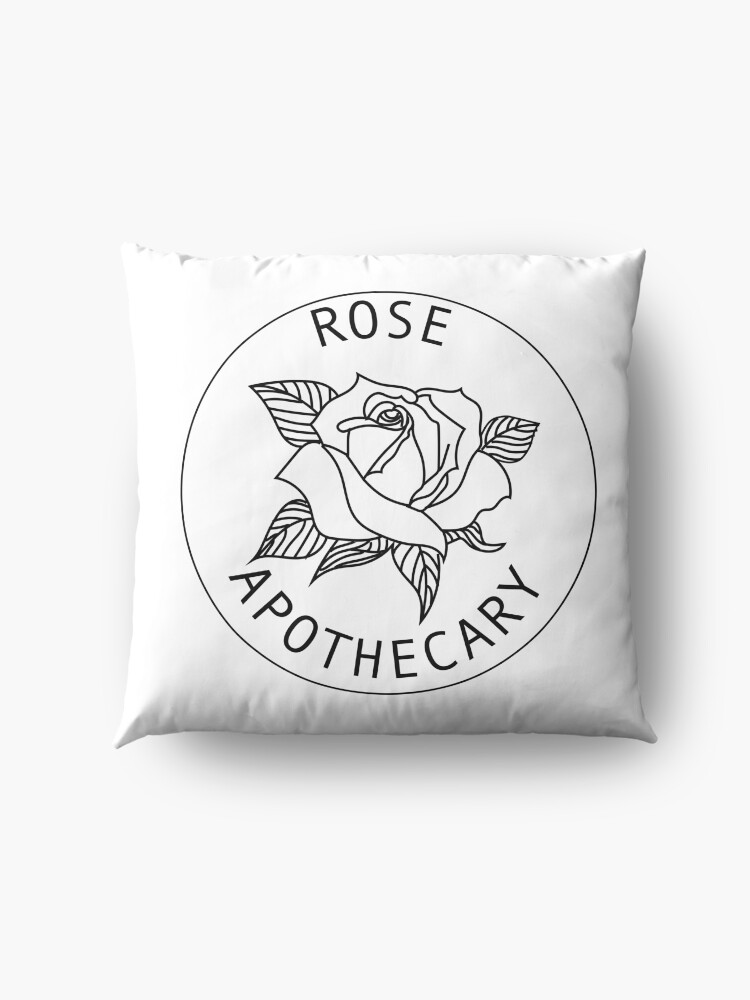 Alternate view of Rose Apothecary - White Floor Pillow