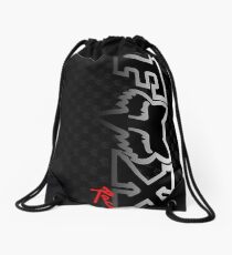 fox head racing Drawstring Bag