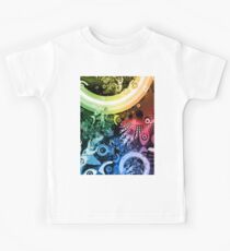 Rainbow Paintbrush Kids Tee