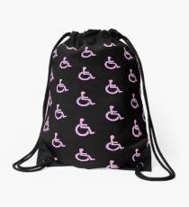 International Symbol of Access Drawstring Bag