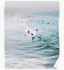 California beach, Ocean, Coast, Beach, Surfing, Water Poster