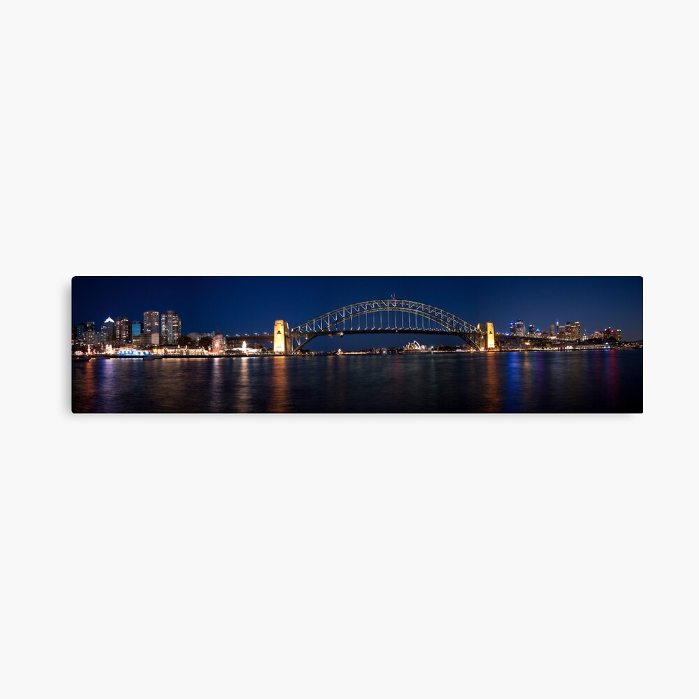 Sydney by Night. Canvas Print