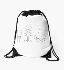 Outlined Drawstring Bag