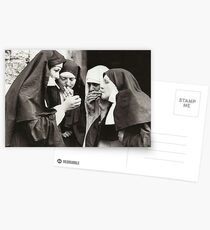 Nuns Smoking Postcards
