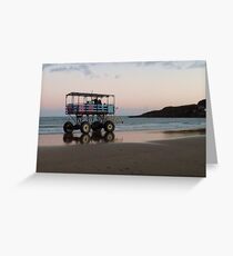 Transporter Greeting Card