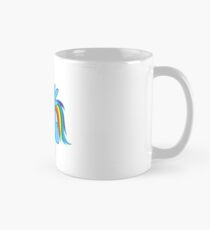 Rainbow Dash Angry Crouch Glare Classic Mug