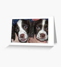 Terrible Twins Greeting Card
