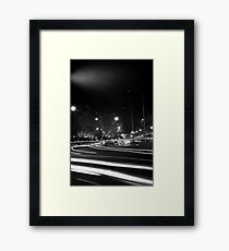 Melbourne - "Streetscape" #3 Framed Print