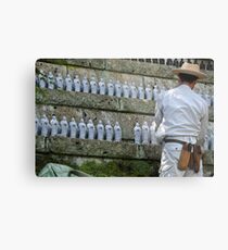 Cleaning the Shrine Metal Print
