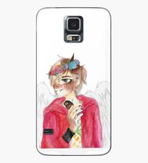 Anime Aquarellkunst Hülle & Klebefolie für Samsung Galaxy