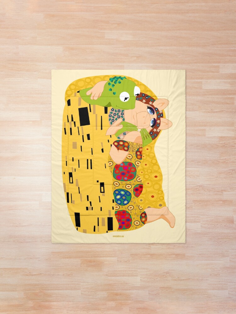 Alternate view of Klimt muppets Comforter