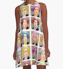 Pussy Pop - Nine Lives A-Line Dress
