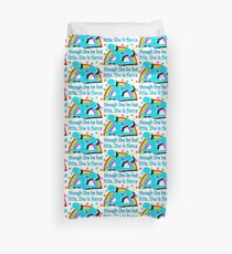 CUTE AND ADORABLE CHEERLEADER Duvet Cover
