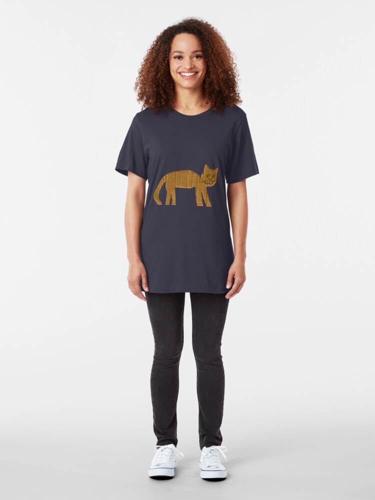 Alternate view of Cat Slim Fit T-Shirt