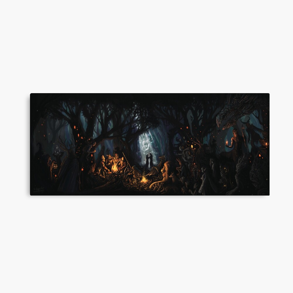 The Auyvayic Feast Canvas Print