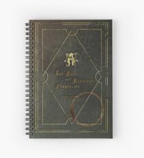 the nice and accurate prophecies of agnes nutter Spiral Notebook