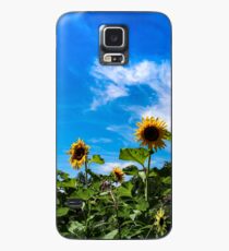 Funda/vinilo para Samsung Galaxy Sun flowers
