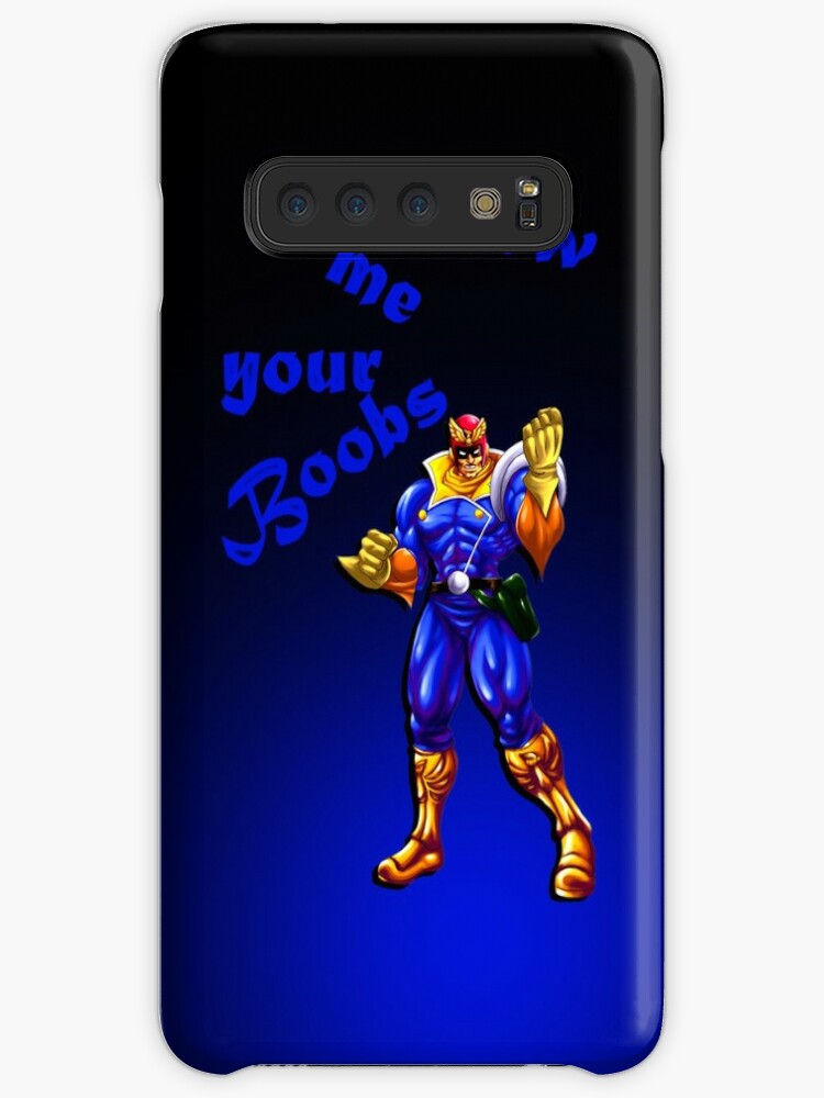 Captain Falcon Wants Boobs Caseskin For Samsung Galaxy By Andrewps3panda