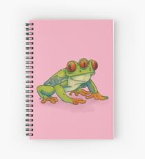 3 EYES FROG Spiral Notebook