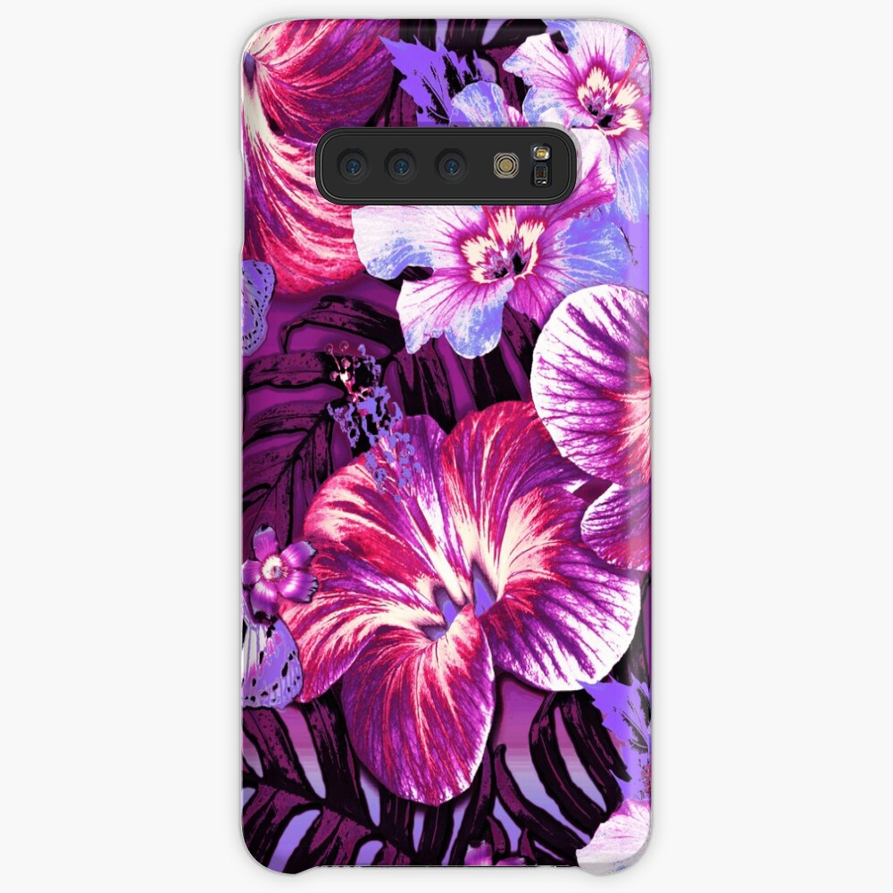 Red Violet Aloha Case & Skin for Samsung Galaxy