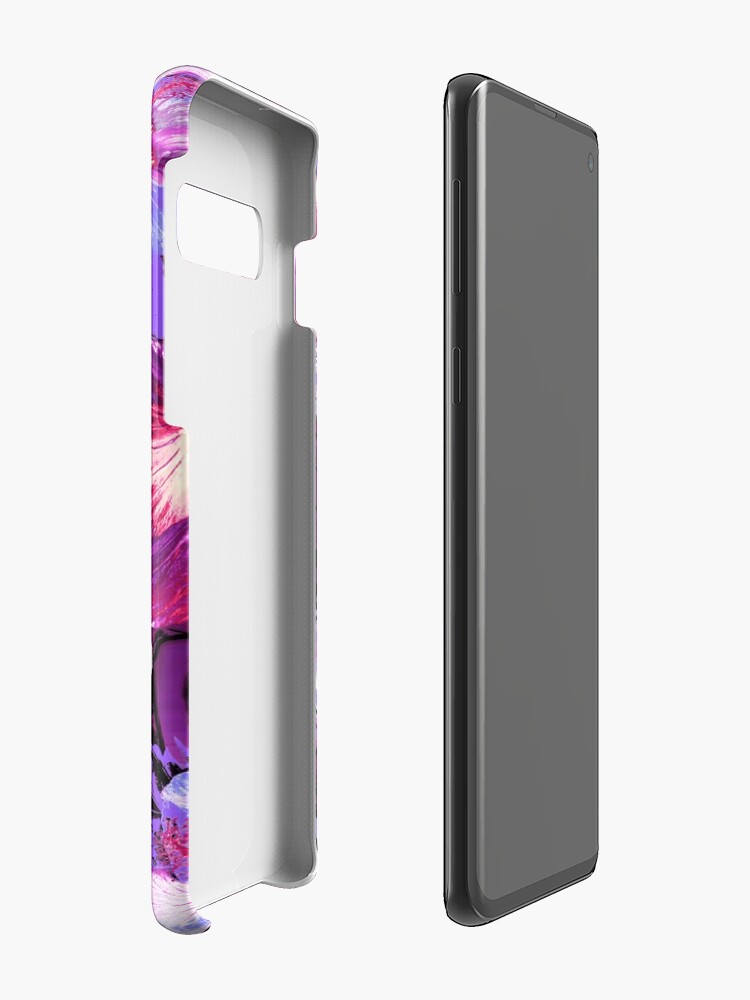Alternate view of Red Violet Aloha Case & Skin for Samsung Galaxy