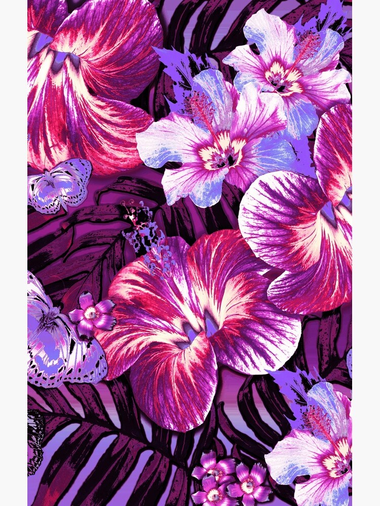 Red Violet Aloha by ninabmay