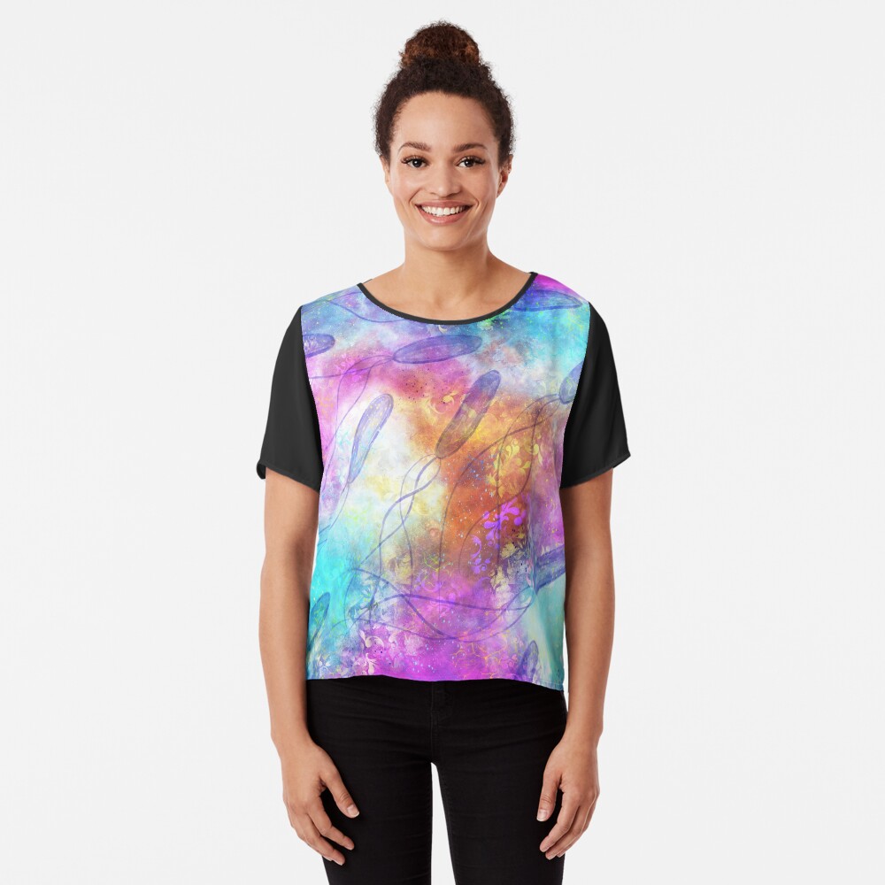 Primordial soup Chiffon Top