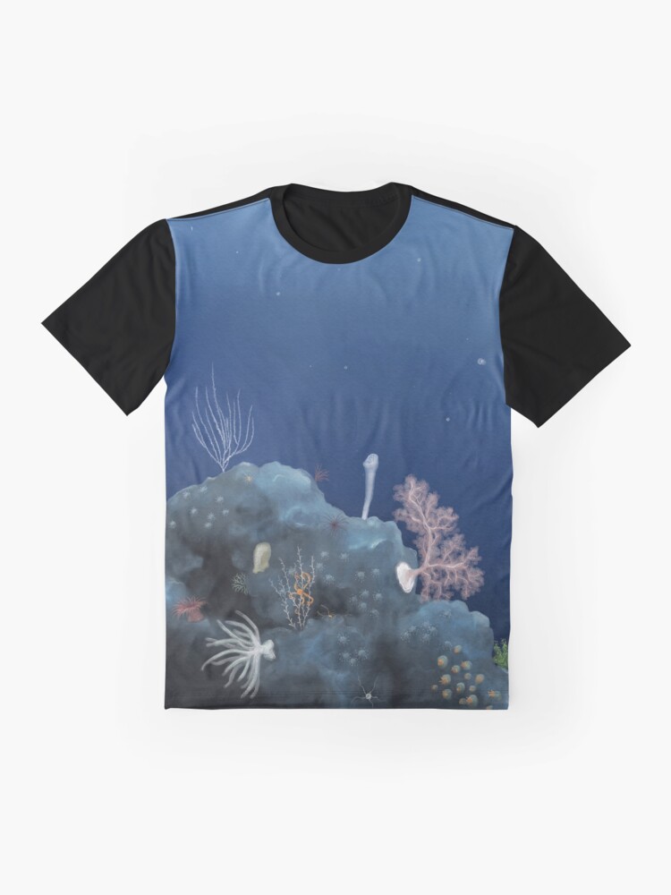 Alternate view of Deep ocean vista - Johnston Atoll Graphic T-Shirt