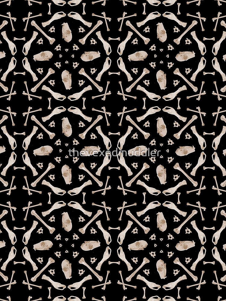 Ruffed Lemur bones by thevexedmuddler