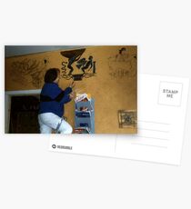 Wallpainting 2 Postcards