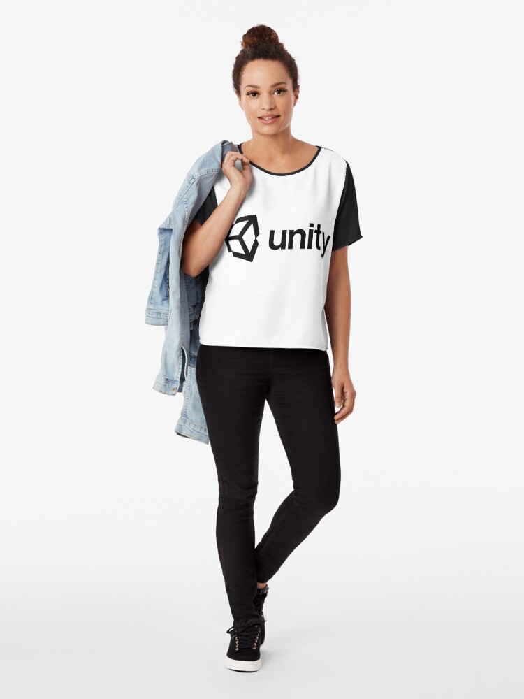 Alternate view of Unity 3D Chiffon Top