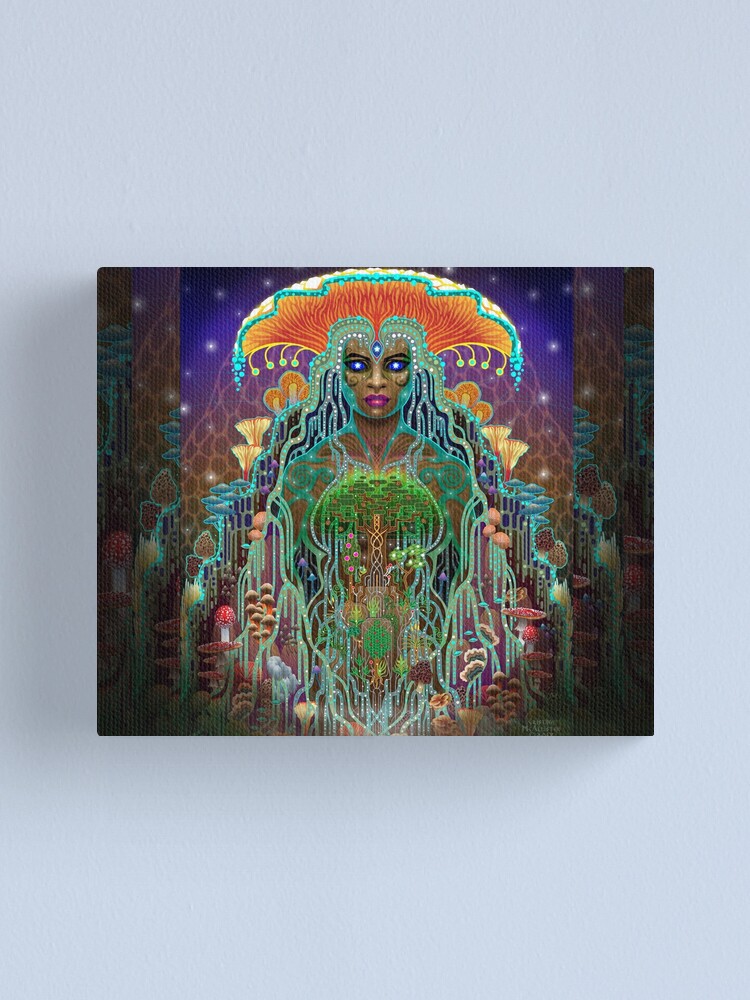 Alternate view of Mycelliana Canvas Print