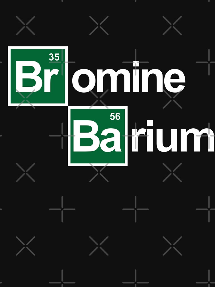 "Bromine Barium" Tshirt by boxsmash Redbubble