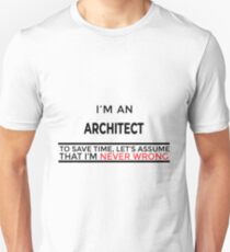 Architect Gift Slim Fit T-Shirt