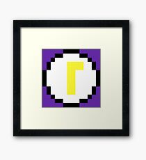 Waluigi Framed Print