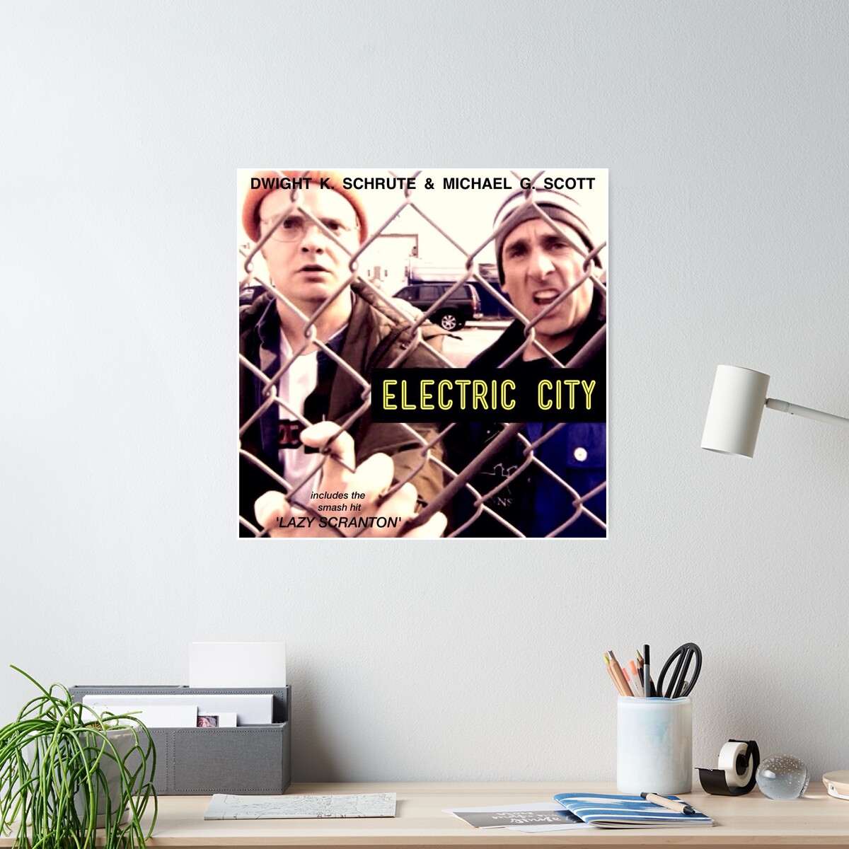 Electric City Album Artwork Poster
