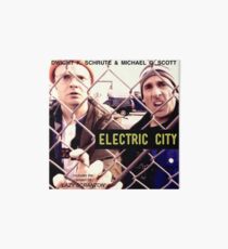 Electric City Album Artwork Art Board