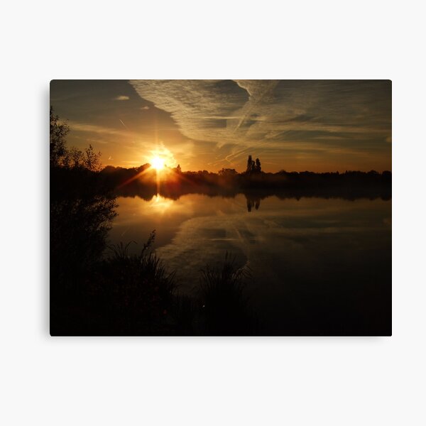 Sunset Calendar 04 Canvas Print