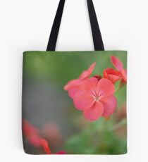 Pink Geranium Tote Bag